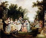 The Wedding of Psyche Paintings - The Wedding Feast by Henry Andrews